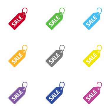 Satılık bir ses etiketi simgesi web ve mobil için