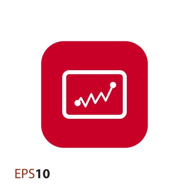 Web ve mobil için istatistik simgesi