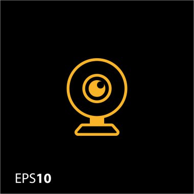 Web ve mobil web kamera simgesi