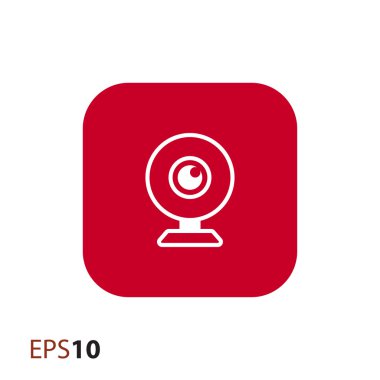 Web ve mobil web kamera simgesi