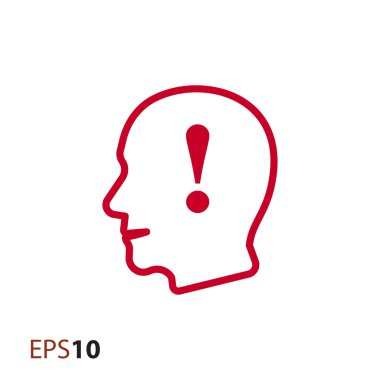 Web ve mobil için zihin simge güven