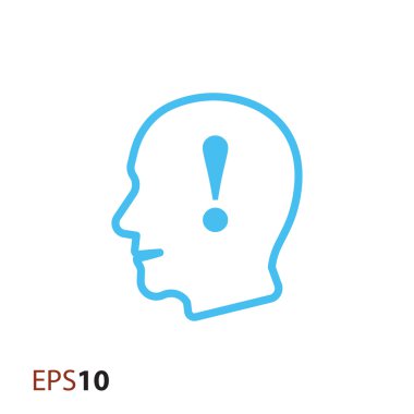 Web ve mobil için zihin simge güven