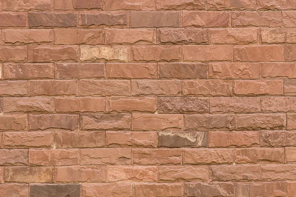 Textura de parede de pedra vermelha — Fotografia de Stock