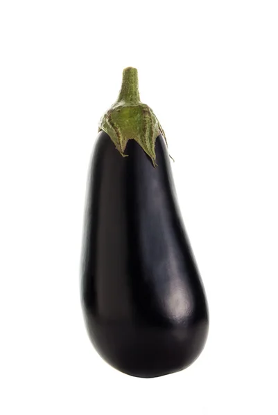 Aubergine geïsoleerd op witte achtergrond — Stockfoto