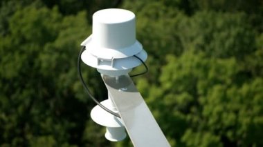 Nem senzor istasyonu teknoloji hava sıcaklığı kule profil ölçümleri orman ahşap bilim araştırma bilimsel hava meteorolojisi, atmosferik yağış ölçüm ekipmanları plastik