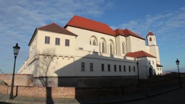 Kale Spielberg tarafından Premysl Otakar II Brno, 13. yüzyılda Güney Moravia, Çek Cumhuriyeti, Avrupa, AB inşa.