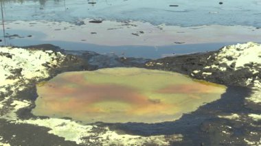 Kimyasal maddeler ve yağ ile kontamine su doğadan etkileri