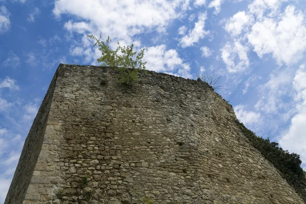 Zřícenina hradu Zelingrad v Záhřebu, Chorvatsko — Stock fotografie