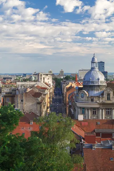 Manzara şehrin Zagreb, Hırvatistan — Stok fotoğraf