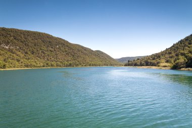     Nehir Krka manzara Hırvatistan 