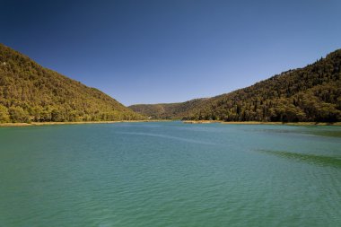     Nehir Krka manzara Hırvatistan 