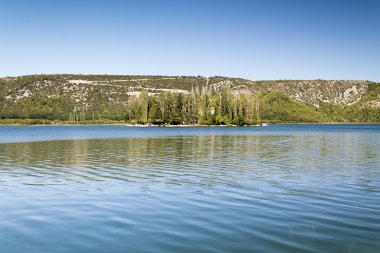     Nehir Krka manzara Hırvatistan 