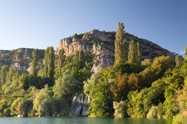 Cascade de Roski dans le parc national Krka, Croatie — Photo