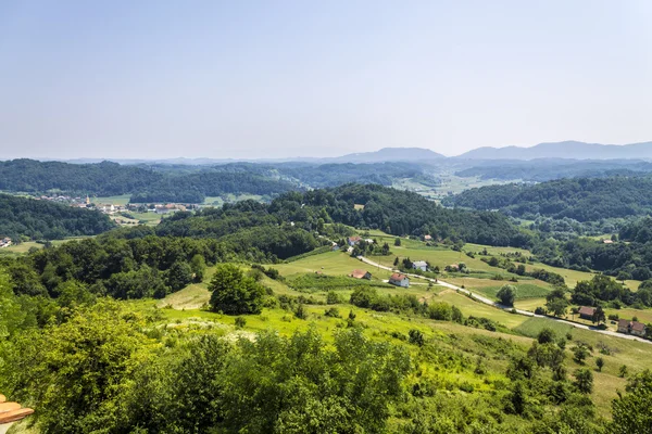 Hırvatistan Zagorje peyzaj — Stok fotoğraf