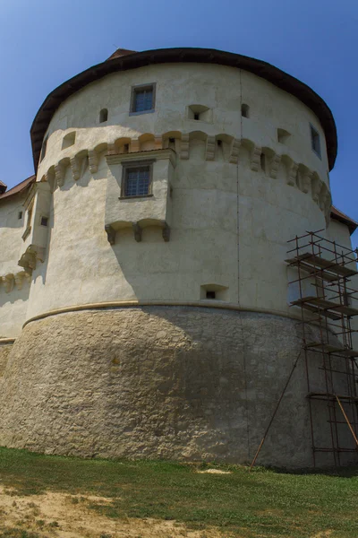 Středověký hrad v Chorvatsku — Stock fotografie