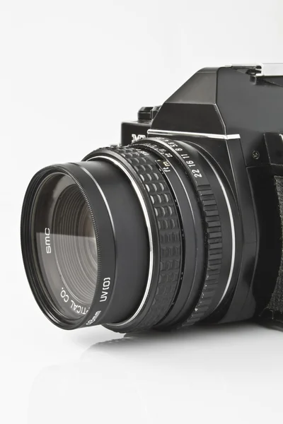 Stary aparat fotograficzny analogowe — Zdjęcie stockowe