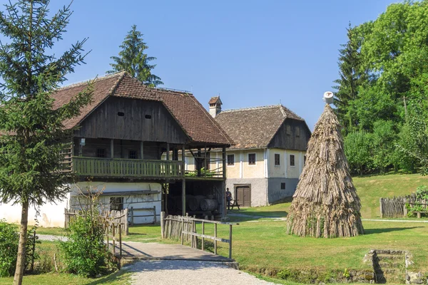 Altes Dorf kumrovec — Stockfoto