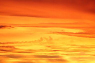 gökyüzü günbatımı