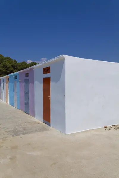 Cabaña de playa en Croacia — Foto de Stock