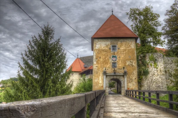 Castelo da cidade Ozalj — Fotografia de Stock