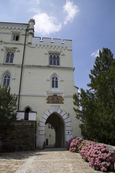 Trakoscan bellissimo castello in croazia — Foto Stock