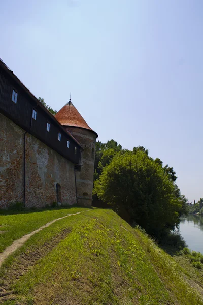 Vecchia fortezza sisak in croazia — Foto Stock