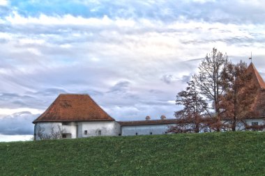 Eski şehir kale Hırvatistan