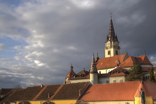 Marija bistrica katedrális Horvátországban — Stock Fotó