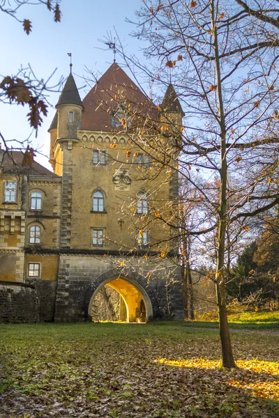 Zamek w chorwacki Zagorje — Zdjęcie stockowe
