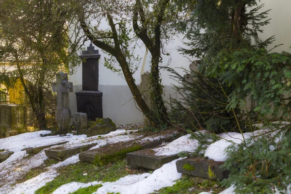 Cemetery in croatia — Stock Photo, Image