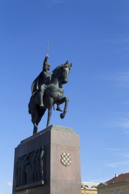Kral Tomislav Zagreb heykeli