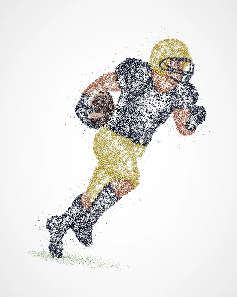 American football player — Stock Photo, Image