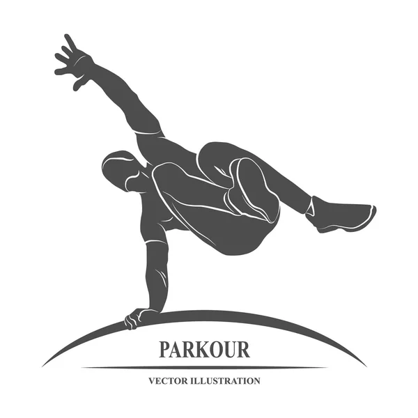 Parkour Jump Silhouette