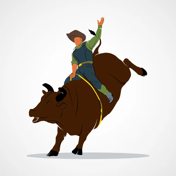 Rodeo Bull Ride — Fotografie, imagine de stoc