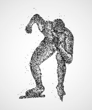 renkli buz hız patenciler Yarışması