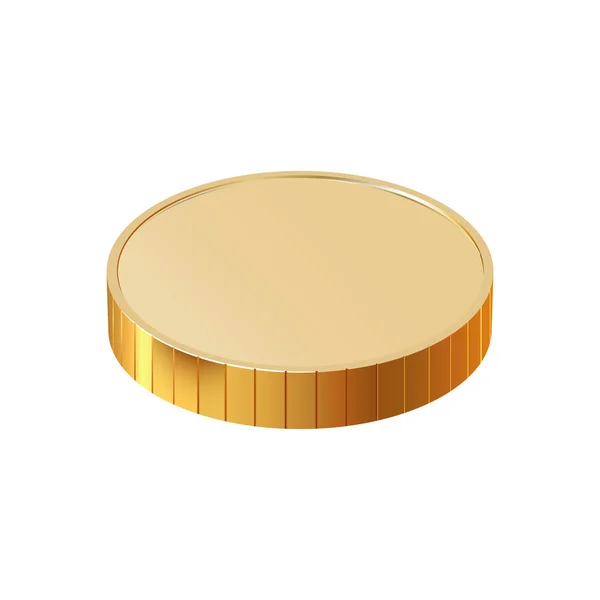 Money coin pile of gold — Stock Vector