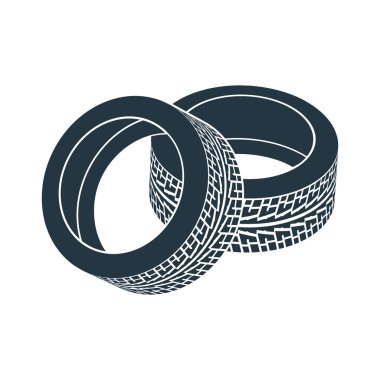 Lastik tekerlekli lastik jant sürücü araç