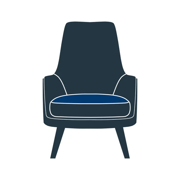 Židle, sedačky, křesla, stoličky — Stockový vektor