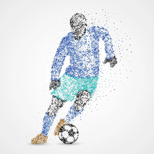 Calcio, calcio, sport, atleta — Foto Stock