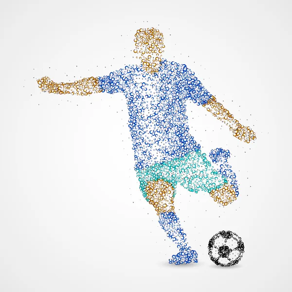 Calcio, calcio, sport, atleta — Foto Stock