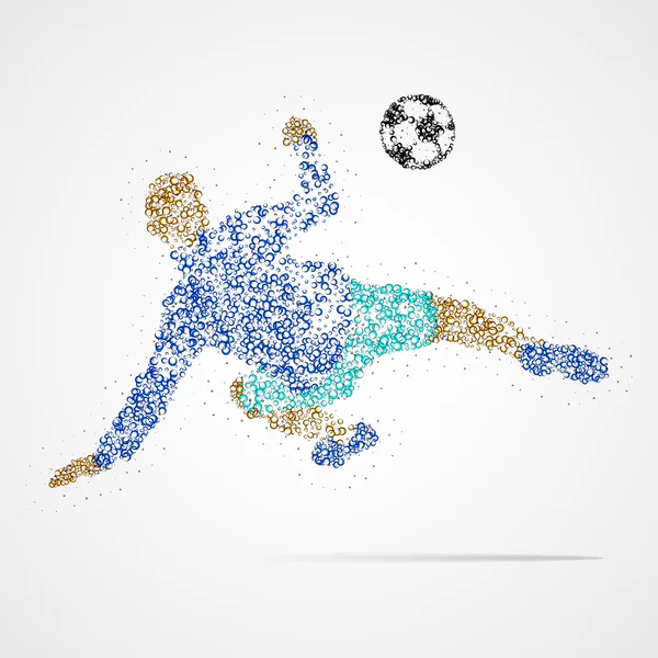 Voetbal, voetbal, sport, atleet — Stockfoto