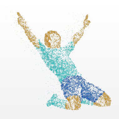 başarı, bitiş, kazanan, atlet, soyutlama