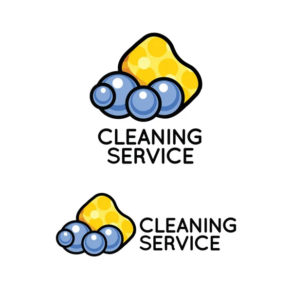 Logo für Reinigungsdienst — Stockvektor