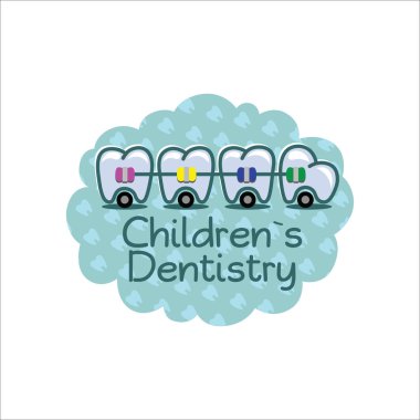Çocuk diş Kliniği için logo