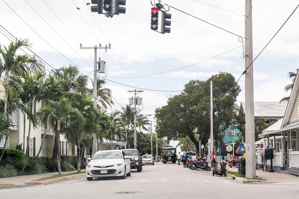 South Street em Key West, Florida Keys — Fotografia de Stock