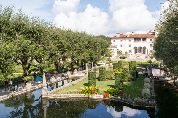 Villa vizcaya i miami, florida — Stockfoto