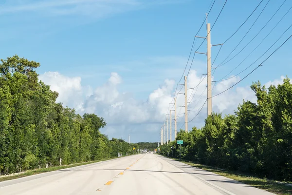 Key Largo road, Florida Keys, USA