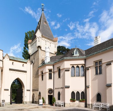 Franzensburg Castle in Laxenburg near Vienna, Austria clipart