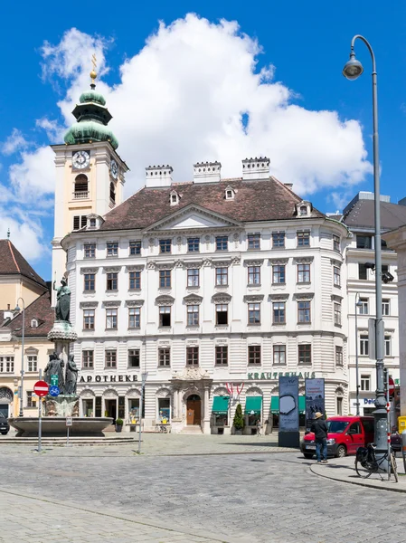 Plac Freyung w Wiedniu, Austria — Zdjęcie stockowe