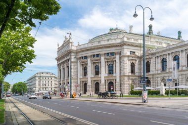 Burgtheater ve Ringstrasse Viyana, Avusturya
